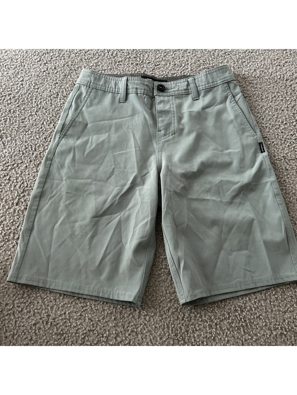 Men's O'Neill Hybrid Shorts Green Size 27 Stretch